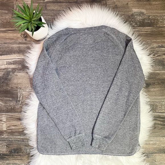 Roots sweatshirt with raw edge - pink lettering - Picture 2 of 8